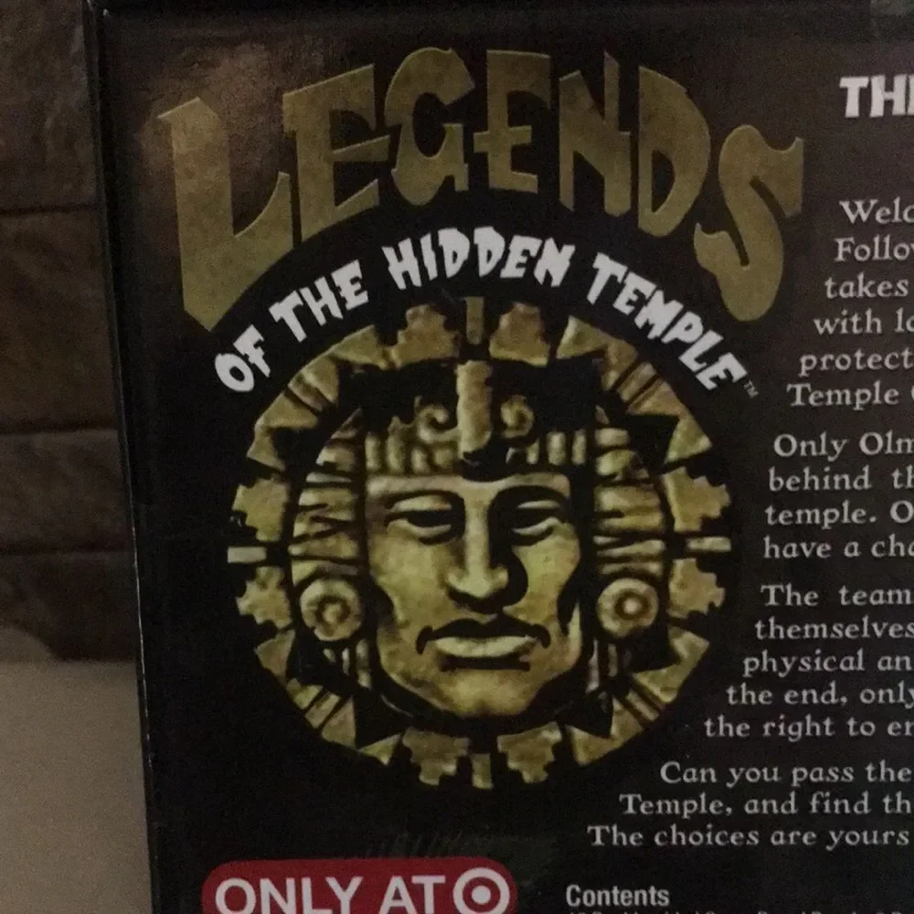 Legends of the Hidden Temple Game - Black